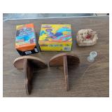 Group Lot Including Wall Shelves, Play-Doh Squeeze