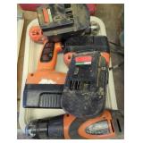 Two Cordless Drills with Rechargeable Batteries