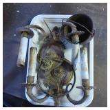 Decorative Brass Wall Sconce Parts and Components