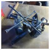 Automotive Tools Including a Jack Stand, Lug Wrenc
