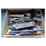 Hand Tools with Rusted Metal Components