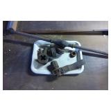 Vintage Metal Tap and Die Tools with Handles