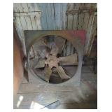 Large Industrial Exhaust Fan, 37 in x 36 in