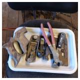 Hand Tools Including Planer Components, Pliers, an
