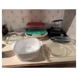 Large Grouping of Pyrex and CorningWare Dishes