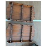 Wooden Spoon Display Racks, 19 x 11 Inches