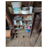 Wooden Shelf with Integrated Cabinet, Approx. 34ï¿½ï¿½
