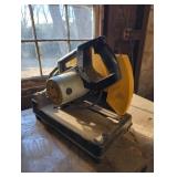 Dewalt Chop Saw with Metal Base