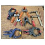Spring and Screw Clamps in Metal and Plastic