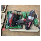 Craftsman Cordless Drill with Battery and Green El