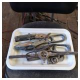 Vintage Shears and Rusty Metal Tools