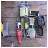 Workshop Tools and Supplies Including Fasteners an