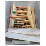 Approximately 11 Plastic Vintage-Style Illuminated