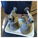 Vintage Metal Blow Torches with Handles