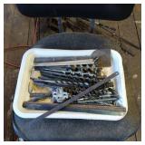 Metal Drill Bits and Hand Tools Set