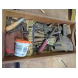Wooden Drawer Containing Assorted Hand Tools and S