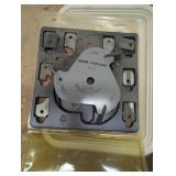 Sears/Craftsman Router Template Guide Set with Met