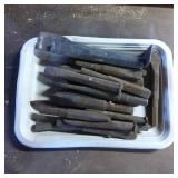 Rusted Metal Chisels and Punches