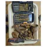 Drill Bits, Tools, and Rusted Metal Parts