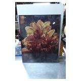 Framed Floral Photograph with Artist Signature