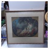 Framed Reproduction Prints After Franï¿½ois Boucher,