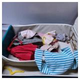 Ken Doll Carrying Case with Assorted Doll Clothing
