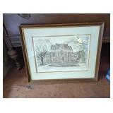 College Hall, University of 23/100 Larson Artwork