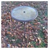 Metal Outdoor Table With Umbrella Hole