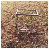 Metal Aquarium Stand, 28.5 Inches Tall and 20.5 In