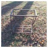 Metal Aquarium Holder, Approximately 28 Inches Tal