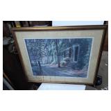 Framed Print Titled ï¿½By the Wayï¿½ by B. Phillips Sl