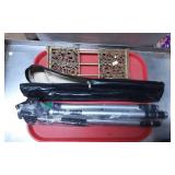 Metal Candle Holder and Telescopic Tripod with Car