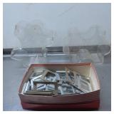 Slide Mounts with Plastic Storage Racks