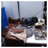 5 Purses and Assorted Shells