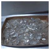 Miscellaneous Clear Glass Lamp Prisms or Chandelie