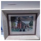 Framed Print of ï¿½Old Swedes Churchï¿½ by Barclay Rob