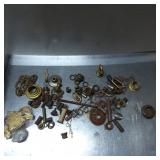 Vintage Brass and Metal Hardware Components