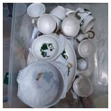 Porcelain Tea Cups and Saucers by Lefton China, Ha