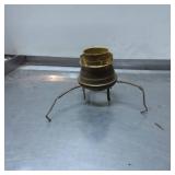 Brass Tripod Burner Stand or Lamp Base