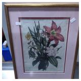 Framed Botanical Print with Gold-Tone Frame, 15ï¿½12