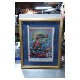 Framed Limited Edition Jeff Gordon Artwork by Paul