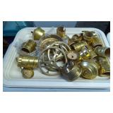 Brass Lamp Parts and Fixtures