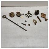 Brass and Metal Lamp Parts