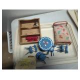 Vintage Dollhouse Furniture and Accessories