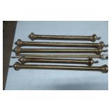 Brass Lamp Stems with Assorted Fittings