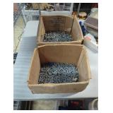 Two Boxes of Galvanized Steel Nails
