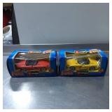 Two Bburago Street Fire Die-Cast Model Cars in Ori