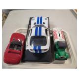 Three Model Cars Including Dodge Viper, Mazda Miat