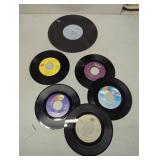 Vinyl Records Including Singles by The Rolling Sto