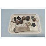 Vintage Lamp Parts, Including Rayo, B&H, Aladdin,